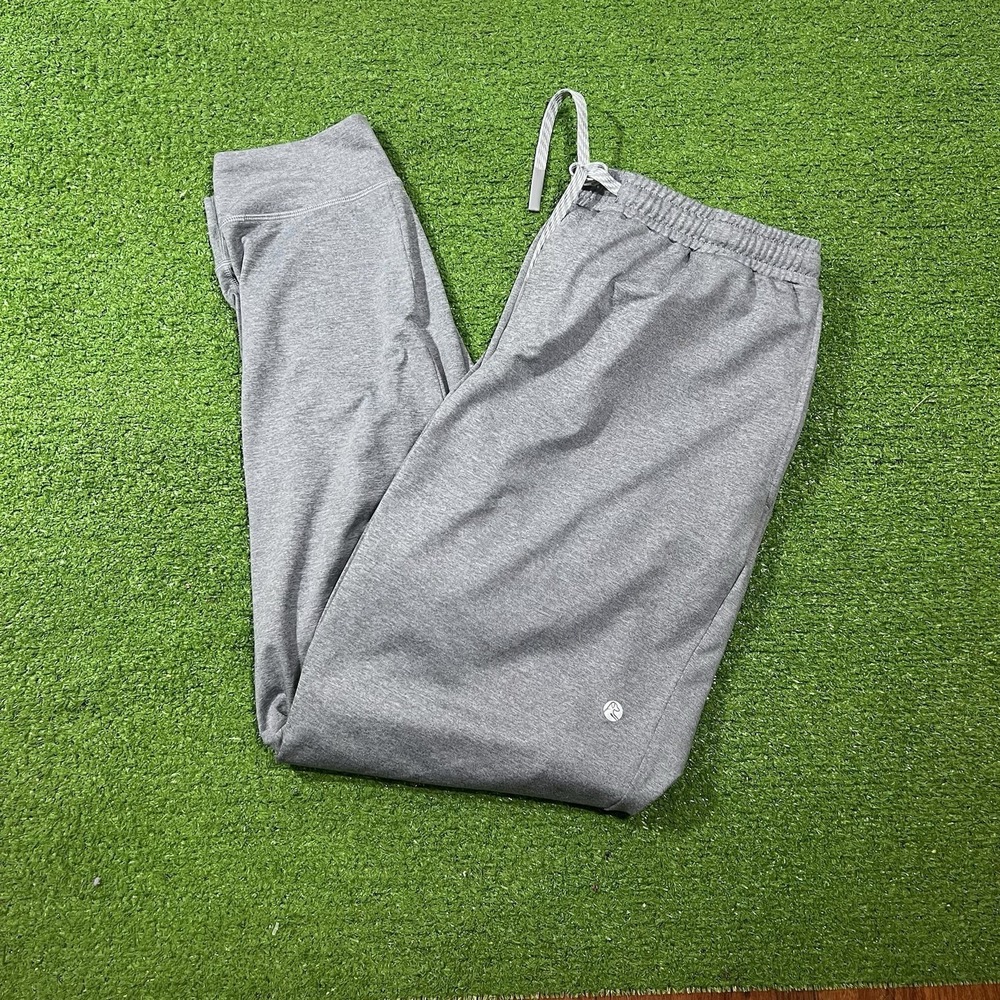 Rhoback Joggers Mens 2XL Gray  Performance Stretch Activewear Pants Sweatpant